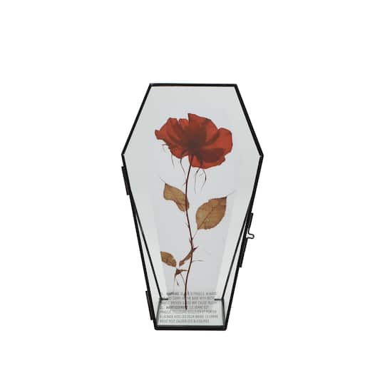 10" Glass Coffin Frame with Stand by Ashland®
